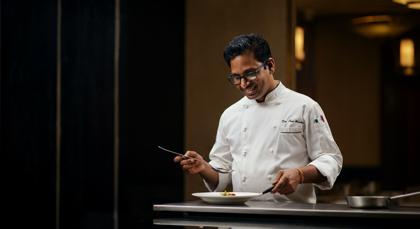 The Deaf Chef Who Made Plate Presentation an Art Form at a 5-Star Mumbai Hotel